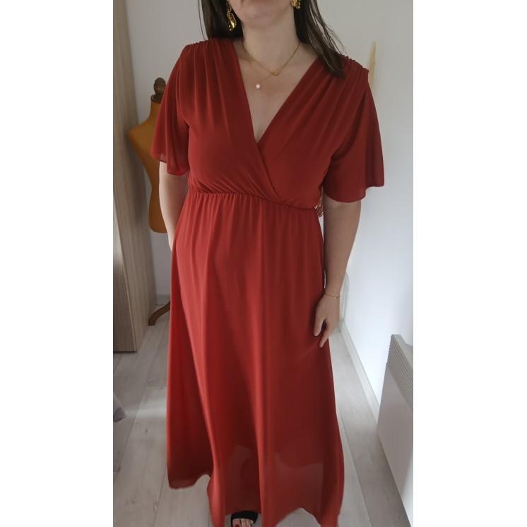 Le mannequin fait la taille 42