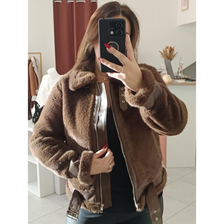 Veste fourrure