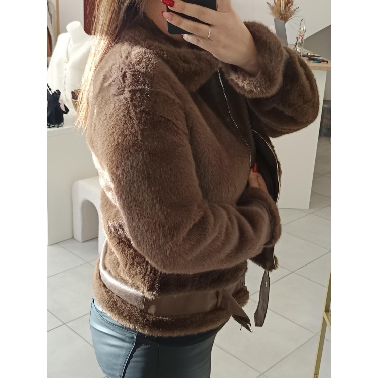 Veste fourrure