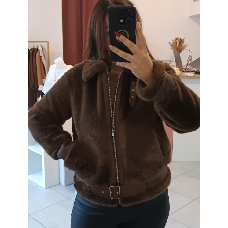 Veste fourrure