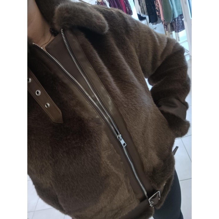 Veste fourrure