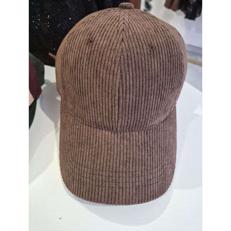 Casquette Velours