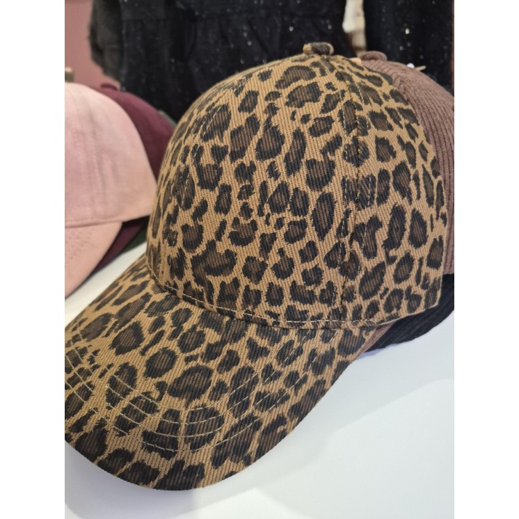 Casquette Léopard