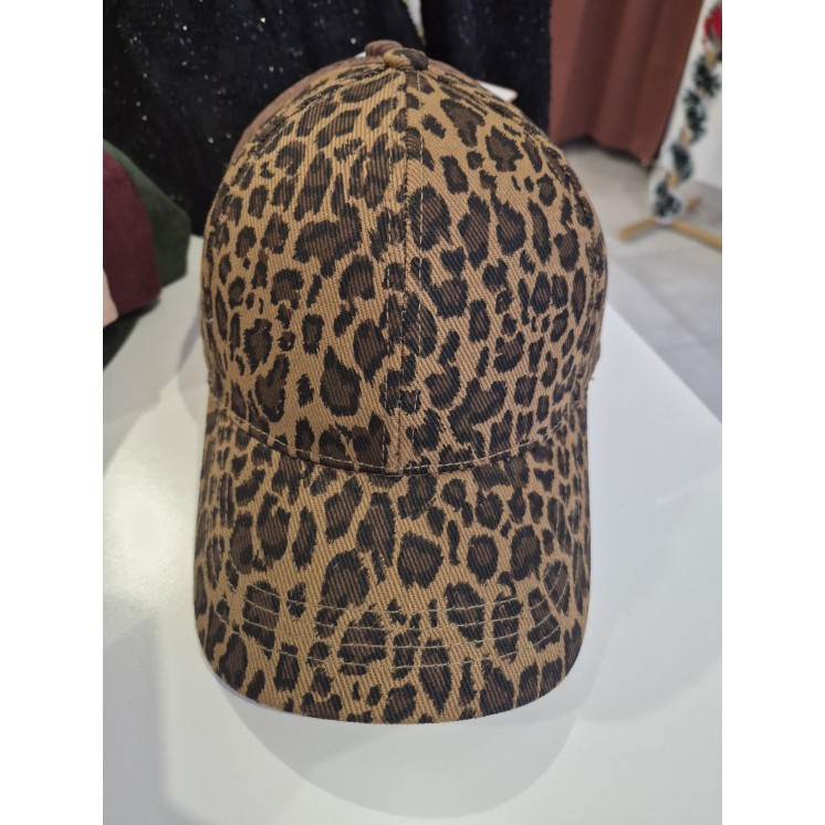 Casquette Léopard