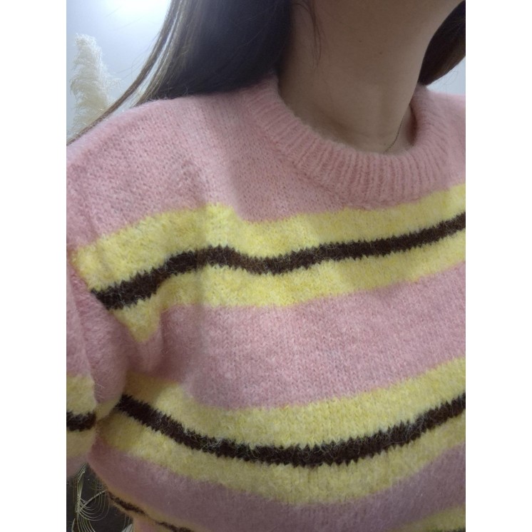 Pull rayé